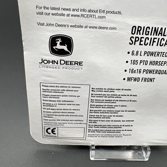 2004 1/64 John Deere 7320 Tractor With Loader And Spreader - Picture 9 of 11